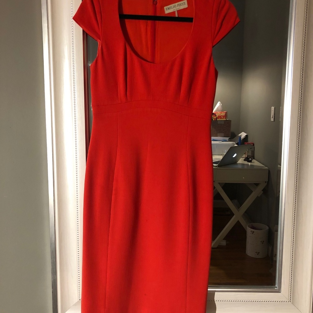 Emilio Pucci Orange Dress size IT 42